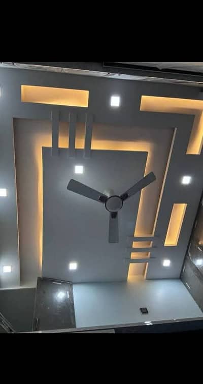 Gypsum ceiling - pop ceiling - Custom Designs - Pvc False ceiling