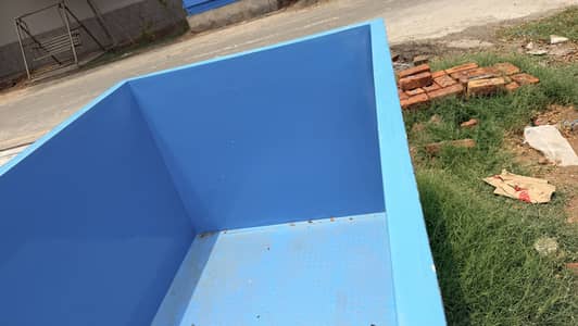 Premium Fiberglass Swimming Pool with Stainless Steel Frame