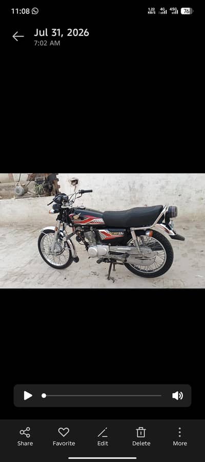 new condition 125 black