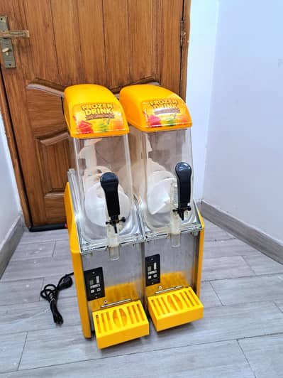 Imported Slush Machine Two Bowls