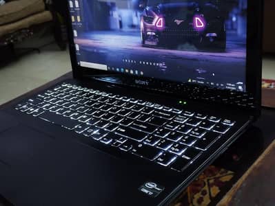 Sony Vaio 15 Laptop, Core i7 (3rd Gen), 8Gb Ram.