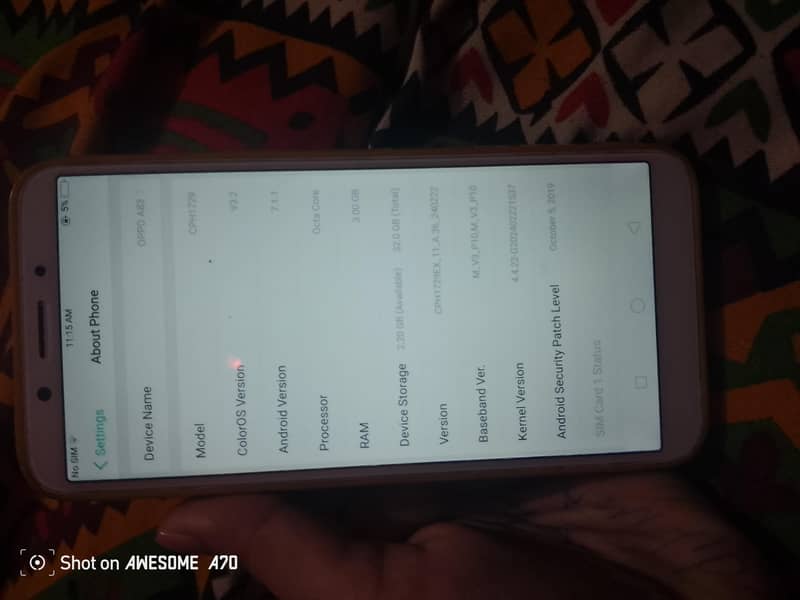 OPPO A83 0