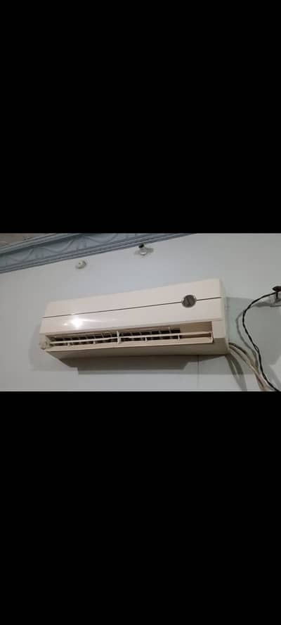 This is a AC in white color