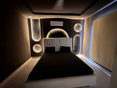1 Bed Luxury Apartment Short Stay Bahria Town 03001893480