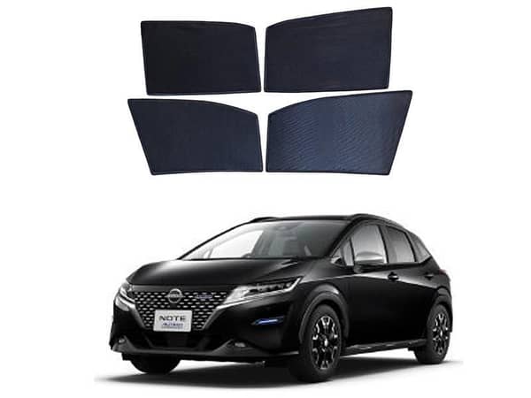 Nissan Note Premium Quality Japani Sun Shades 4 Pcs - Model 2021-2024