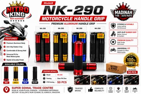 NK-613 | NK-612 | NK-289 | NK-290 |Premium Motorcycle Handle Grip