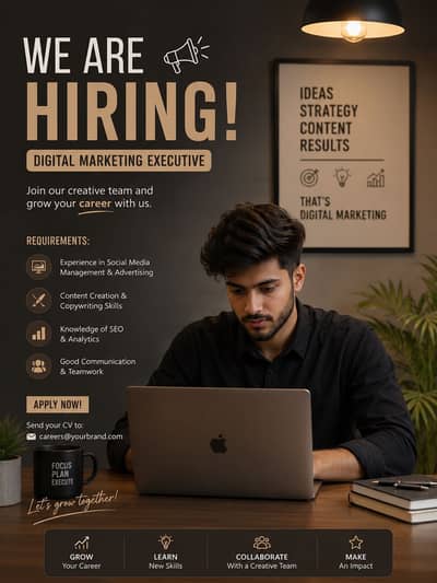 WE ARE HIRING MALES AND FEMALES