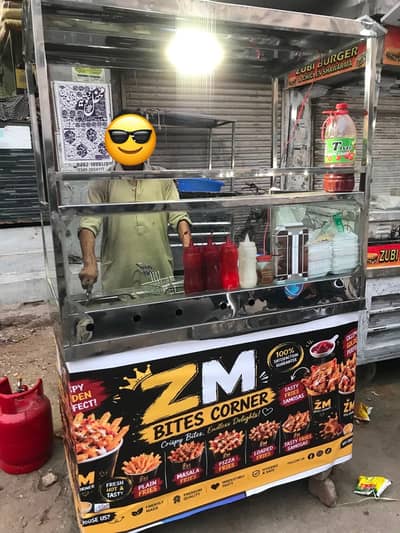 Fries Stall Good quality with Complete fries stuff