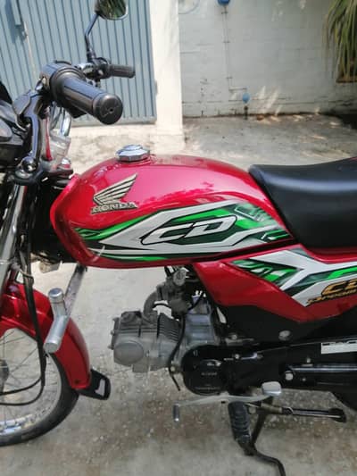 Honda CD 70  dream 2023 model islambad number rabta 03315996053