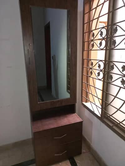 Wooden Dressing Table with Mirror | Good Condition | 8.5/10