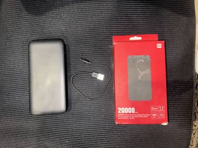 MI 20,000 mAh power bank