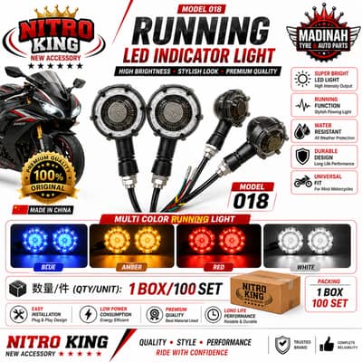 Nitro King Model 018 Running LED Indicator Light