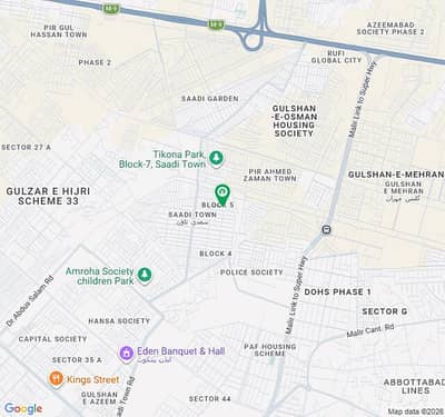 Chance Deal 240 Sq Yards Next To Corner West Open Plot On Reasonable Rates