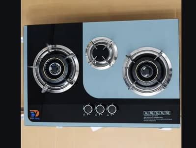 gas stove glass top