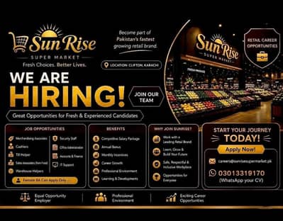 We Are Hiring Female BA Only