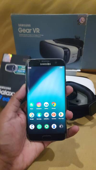 Samsung Galaxy S7 Edge (SM-G935F) PTA Approved + Gear VR Oculus