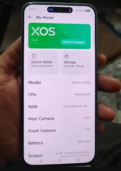 Infinix Hot 60 pro 8/128