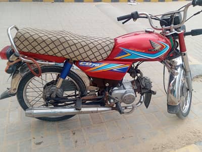 Cd 70 honda bike for sale
