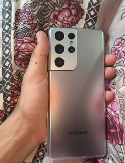 S21 Ultra 5g Dual Approved with with ori super fast chger only