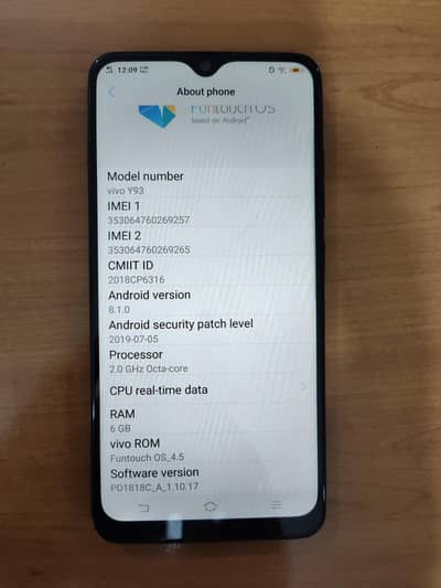 Vivo Y93