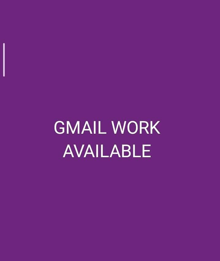 gmail work available 0