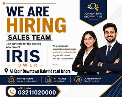 Sales Executive || Real Estate Sales Staff || Jobs in Lahore