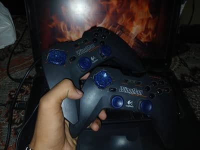 Original Logitech WingMan RumblePad USB Controllers | 2pcs