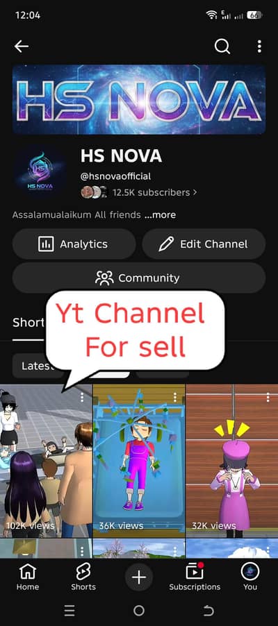 For sell. . good community and subs