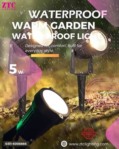 5 Watt Garden Light Multi Colors