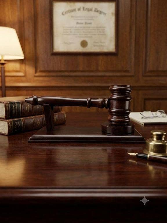 Dark Wooden Gavel Set with Base & Stand | Shiny Decorative Judge Gavel for Office & Home Decor, Polished Wooden Gavel.