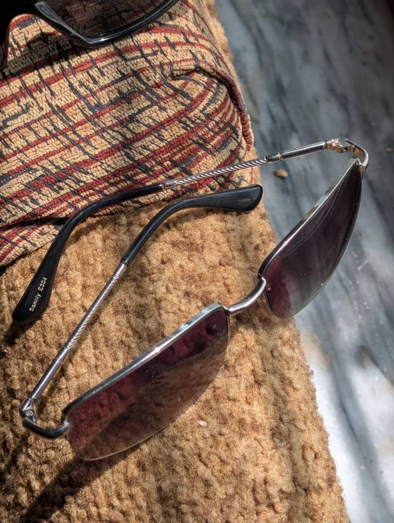 Sun  glasses. 1