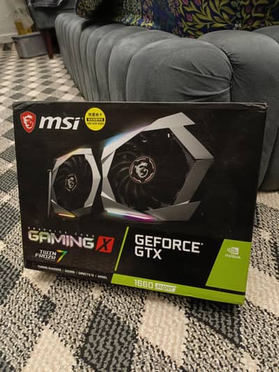 GTX 1660 Super  6GB Graphic Card