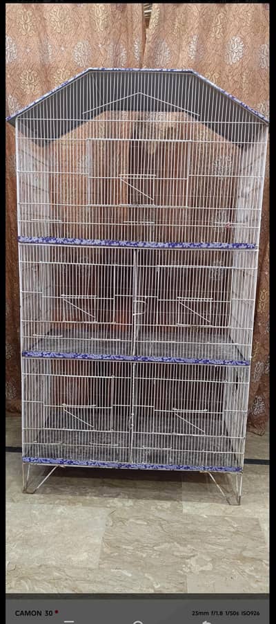 Five Portion Birds Cage For Sale