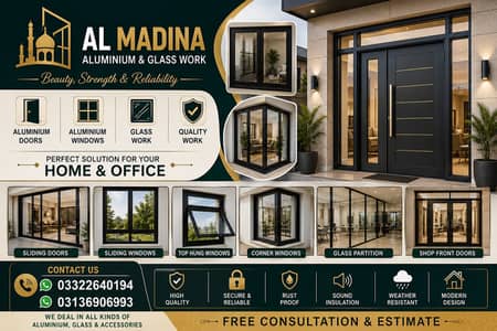 Best Aluminium & Glass Work in Karachi