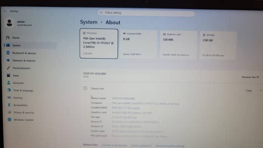 Lenovo Ideapad 3 15ITL6 Intel Core i5 11th Gen 8GB 256GB SSD 15.6 IPS