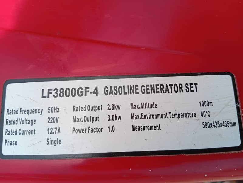 Generator 3 KVA 4