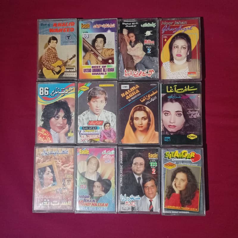 audio cassettes 8