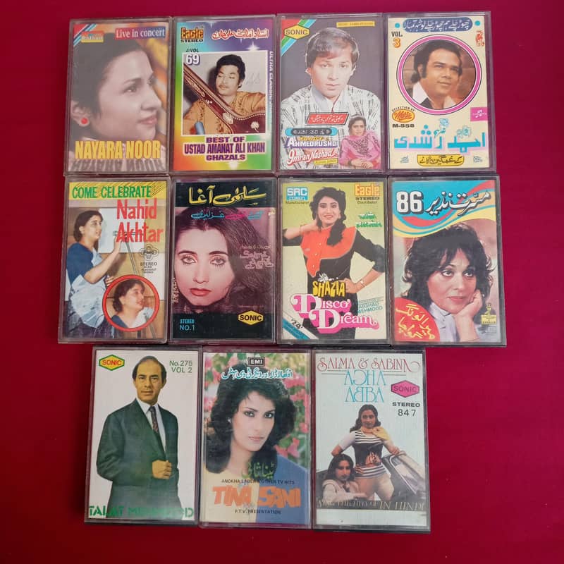 audio cassettes 9