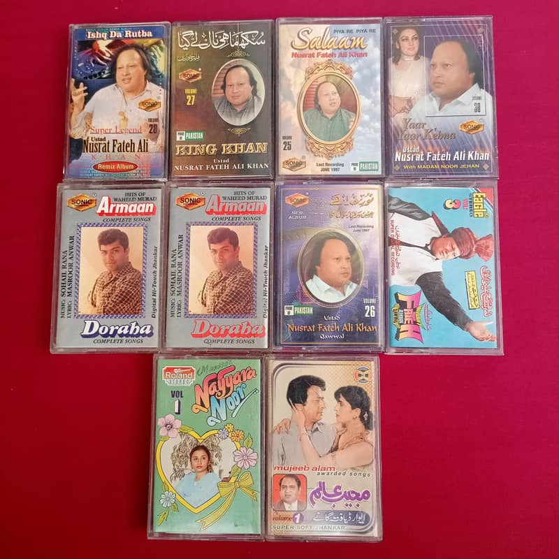 audio cassettes 11