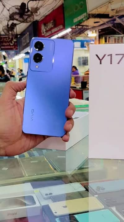 Vivo Y17s 6+6/128 | Original Box & Charger