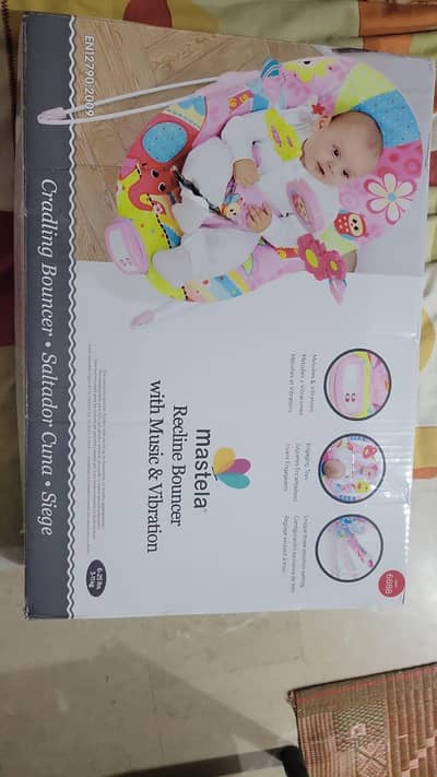 mastela music and soothe bouncer