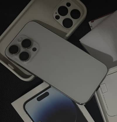 iPhone 14 Pro. 128gb White 10/10 100% Genuine Guaranteed