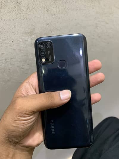 03195212208 Infinix Hot 10 Play 4+64 Official PTA APPROVED with BOX A