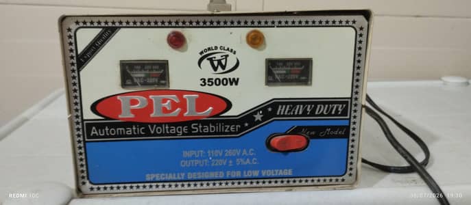 stabilizer 3500 watts
