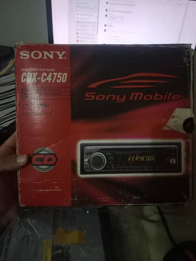 Sony cdx c4750 for sale brand new