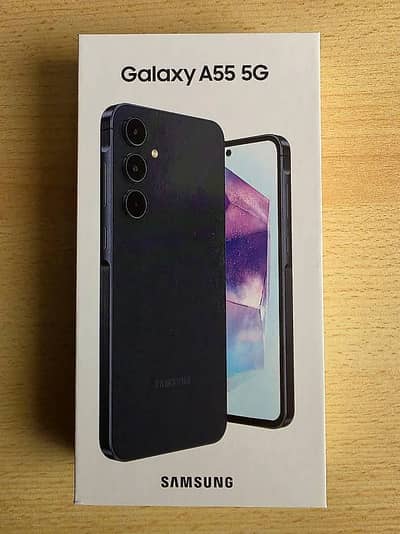 Samsung A55 (5G) 8/256 gb - With Box Like Brand New - Non PTA