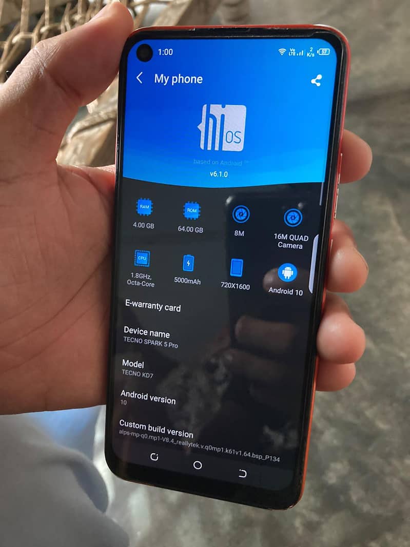Tecno spark 5pro 4