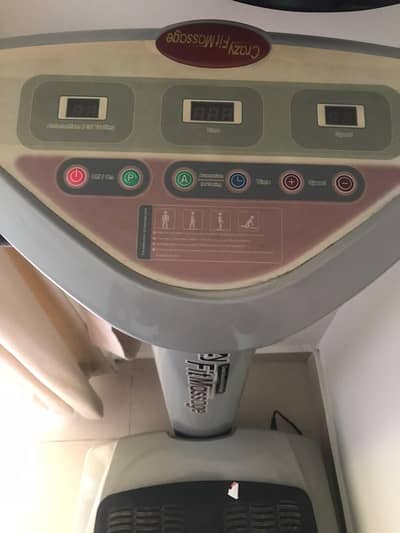 Crazy Fit Massage Vibration Plate Machine - Excellent Condition