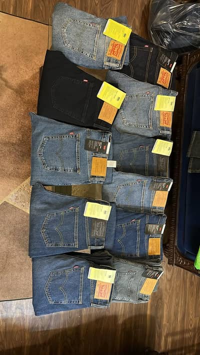 levis and boss jeans available