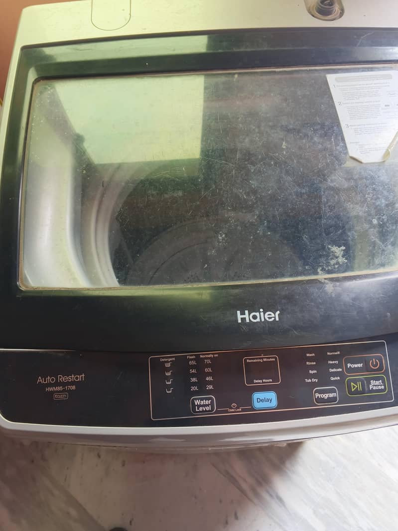 Haier automatic machine 1